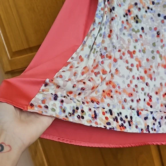 Vera Wang Woman's Sequin Polka-dot Tank Tunic Blouse. Sz: XS - Picture 5 of 9